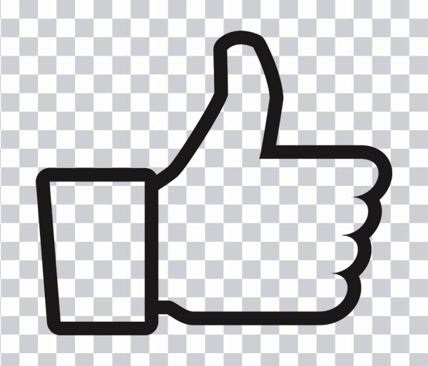 Like Button, Thumb Signal, Bookmark, Black, <br></noscript>Black And White , Line, Area, Like Button, <br>Thumb Signal, Bookmark png