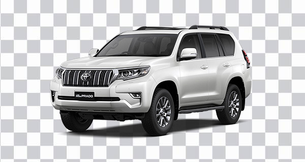 Toyota Land Cruiser ,Prado Car 2018, <br></noscript>Toyota Prado, Sport utility vehicle, <br>toyota prado 2018, glass, white car, png