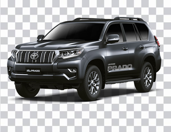 Toyota Land Cruiser, Prado, Sport utility vehicle, <br></noscript>Toyota 4Runner, toyota prado 2018, grey car, <br>off Road Vehicle clipart