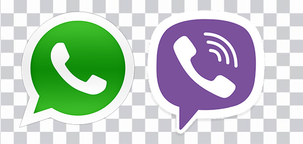 Whatsapp logo, Viber Instant messaging Messaging<br></noscript> apps, imo, purple, text, telephone Call png