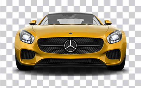 Yellow Mercedes-Benz Coupe, 2016 Mercedes-Benz,<br></noscript> AMG-GT, mercedes sports, super car, race car png free