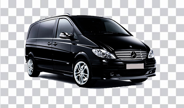 Mercedes-Benz Sprinter Car, Mercedes Benz Vito,<br></noscript>Black Mercedes-Benz Vito Van, compact Car, <br>light commercial van png free