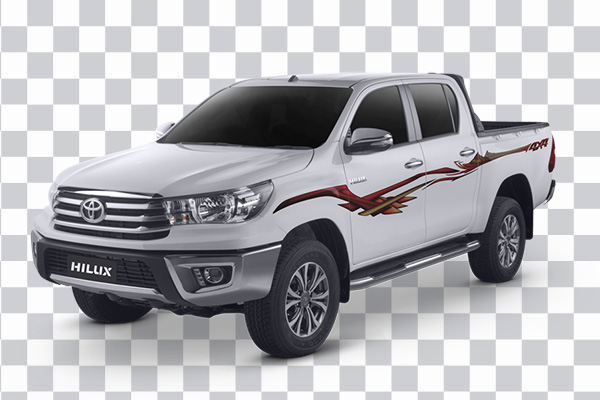 White Toyota Hilux, Off-Roading, 4×4, V6 Engine,<br></noscript> Diesel, Vigo, Revo, toyota pickup truck,