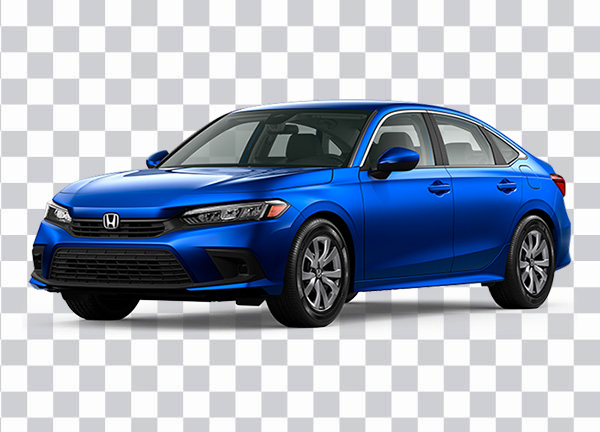 2024 honda civic hatchback, Honda civic 2024, <br></noscript>sedan car, luxury car, family sedan, blue, png free