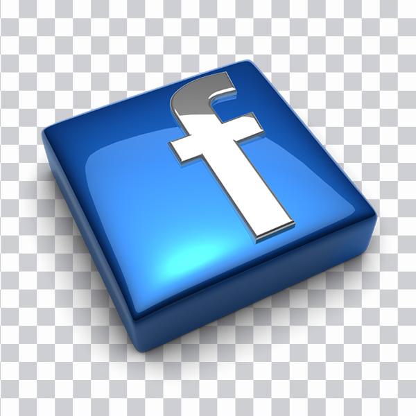 Computer Icons 3D,  computer graphics Facebook, <br></noscript>facebook, blue, 3D  Computer Graphics, logo png