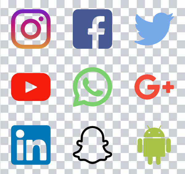 Social media icons, computer icon, android, <br></noscript>instagram, youtube, facebook, twitter logo png