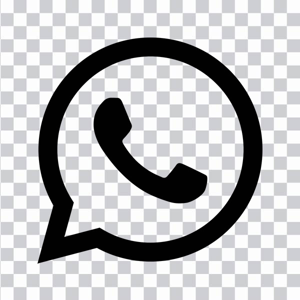 WhatsApp Computer Icons Android Emoji, <br></noscript>whatsapp, trademark, logo, monochrom png