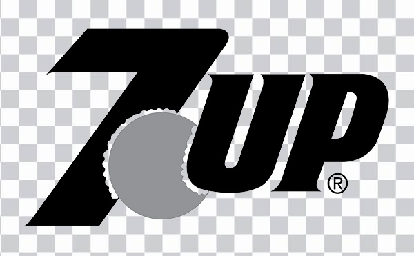 7 Up Fizzy Drinks, Pepsi, 7Up Black Logo, pepsi,<br></noscript>text, trademark png free download