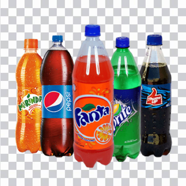 Lot of Cold Drinks, soft drink, soft drink plastic <br></noscript>bottles, fanta, pepsi, mirinda, sprite png free