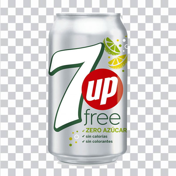 Sugar Free 7 Up, Zeero Sugar, 7up can, Fizzy Drink,<br></noscript> Soft Drinks, soda drink png free