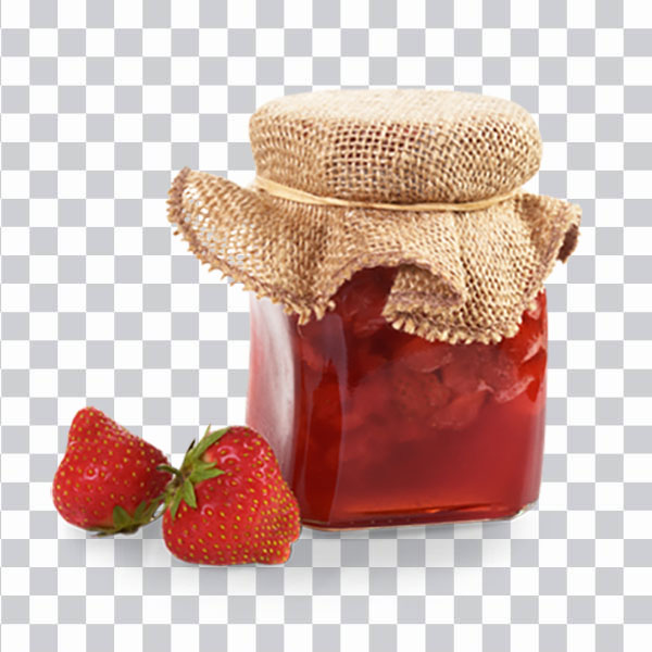 Strawberry Food Jar Jam, strawberry, natural Foods,<br></noscript> food, strawberries, jam jar png free