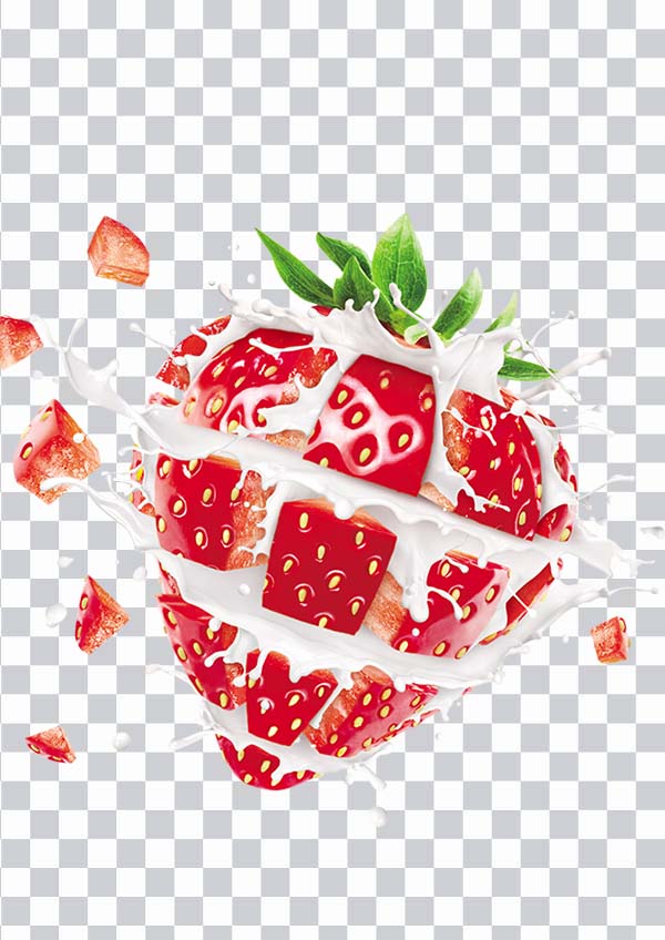 latte alla fragola, Straberry milk, milkshake, food, <br></noscript> straberry juice, natural food HD png