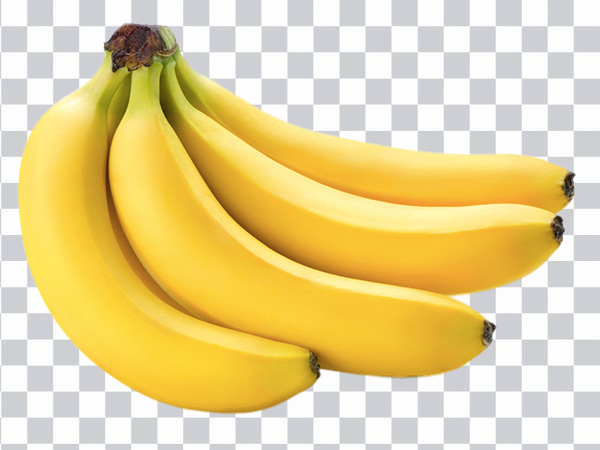 Frutta della banana, Banana, milkshake, juice, <br></noscript> 4 yellow bananas, natural food, nuts png free