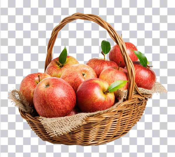Cesto di mele, Apple Basket, superfood, juice<br></noscript> red apples, healthy food, vitamin, apple juice, png free