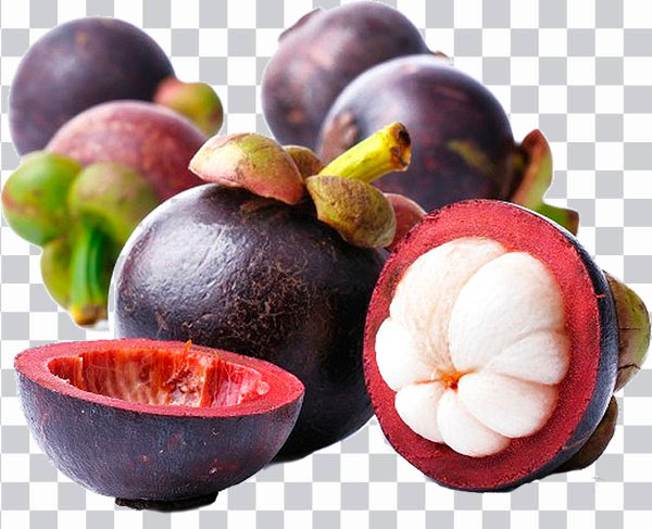 Mangostano Viola, Purple Mangosteen, mangostein <br></noscript>fruit, Purple mangosteen, Purple, natural Foods png