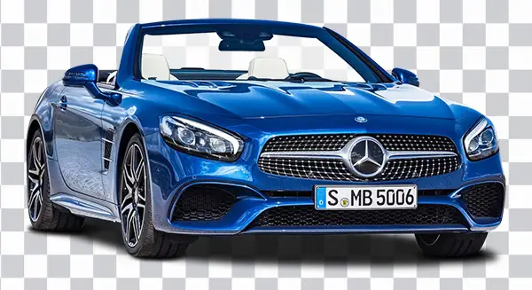 Blue Mercedes Benz Sl Class, Sl 65 AMG, luxury car<br></noscript> convertible luxury car, mercedes sports car png free