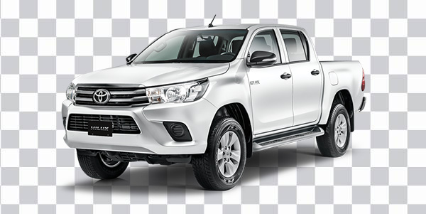 white Toyota Hilux, pickup truck, Toyota Hilux <br></noscript>Toyota Revo,4×4, Toyota pickup truck, white, png