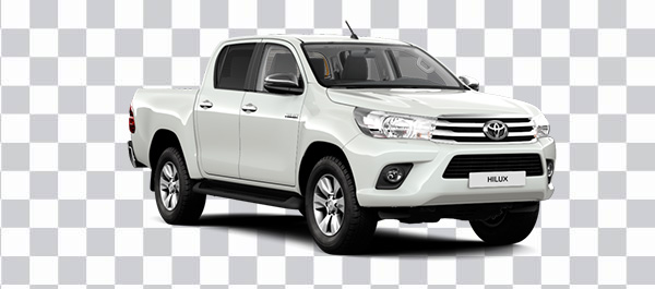 White Toyota Hilux, La Toyota Hilux, truck<br></noscript> vigo champ, revo, toyota pickup truck png free