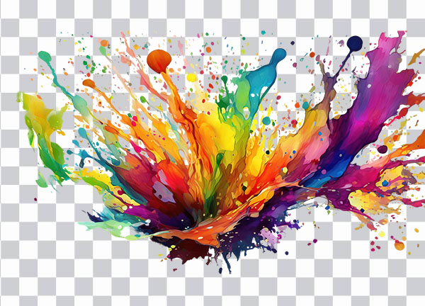 Colors Splash, multi color, color liquid, splash, <br></noscript> rainbow, color explosion, color ink splash, png free