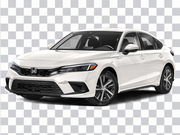 2024 honda civic hatchback, Honda civic 2024, <br></noscript>sedan car, luxury car, family sedan, white, png free