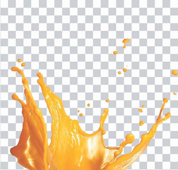 Orange juice Cocktail Grapefruit juice, Orange juice <br></noscript>juice splash effect, splash of yellow liquid <br>illustration, color Splash,  png