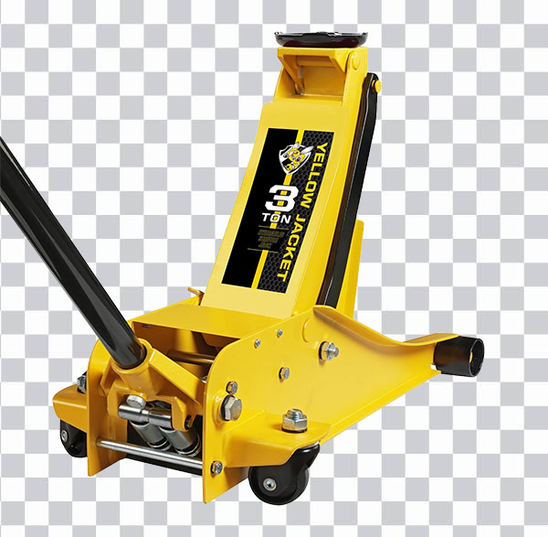 Yellow Jacket 3 ton, trolley, crolley car, vehicles<br></noscript> car jack, heavy duty jack, png free