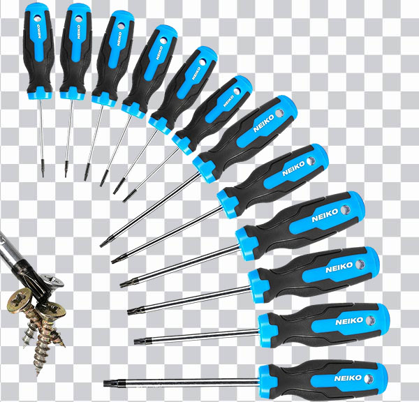 Neiko Magnetic Screwdriver Set, Hand Tool, <br></noscript> screwdriver, screwdriver tool, mechanic png free