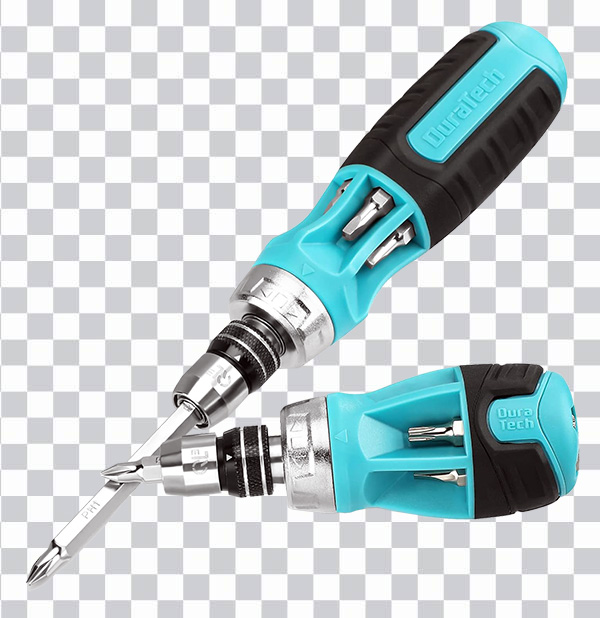 Screwdriver png, Screwdriver set, Duratech <br></noscript>Ratcheting Screwdriver 12-in-1, all in one <br>screwdriver, machenic png free